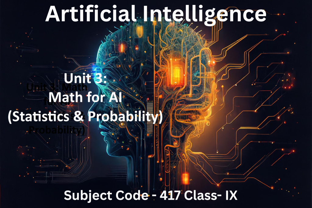 Unit 3: Math for AI (AI Course; Class – IX) - Data Science Horizon